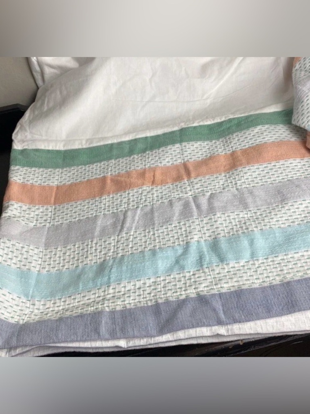 Pottery Barn Kids Multicolor Crib Skirt